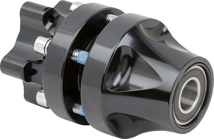 Arlen Ness Hub - Cartridge - Front/Single Disc - Black - Fxbb 71-648