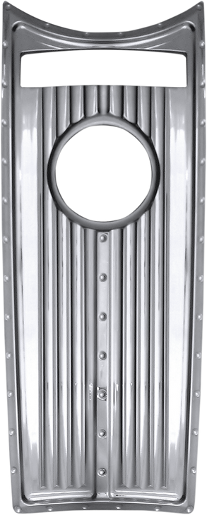 Covingtons Dash Insert - Dimpled - Chrome C1235-C
