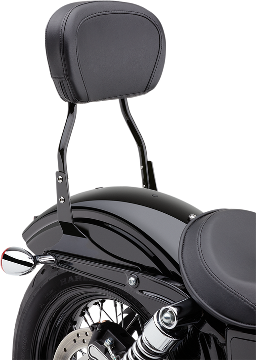 Cobra Round Sissy Bar - Standard - Black - Sportster 602-1303B