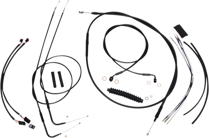 Magnum Shielding Xr Handlebar Installation Kit - Black 486171