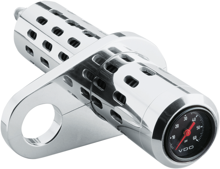 Pro-One Perf.Mfg. Oil Cooler Kit - Temperature Gauge - Chrome - 1" - 1-1/4" 201110