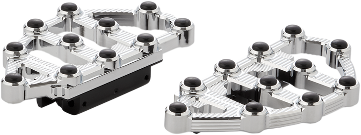 Arlen Ness Mx Passenger Floorboards - Chrome 06-895