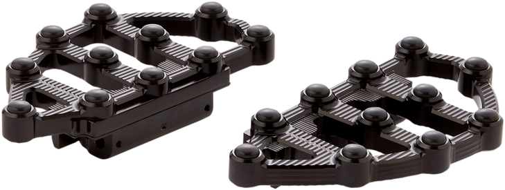 Arlen Ness Mx Passenger Floorboards - Black 06-896