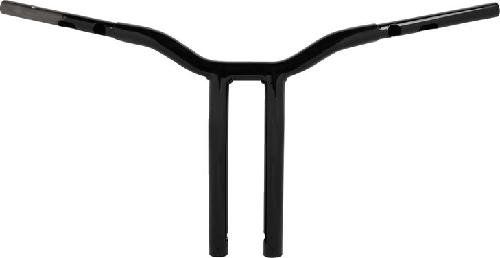 Handlebar - One-Piece Kage Fighter - Pullback - 14" X 1-1/4" - Black La-7369-14B
