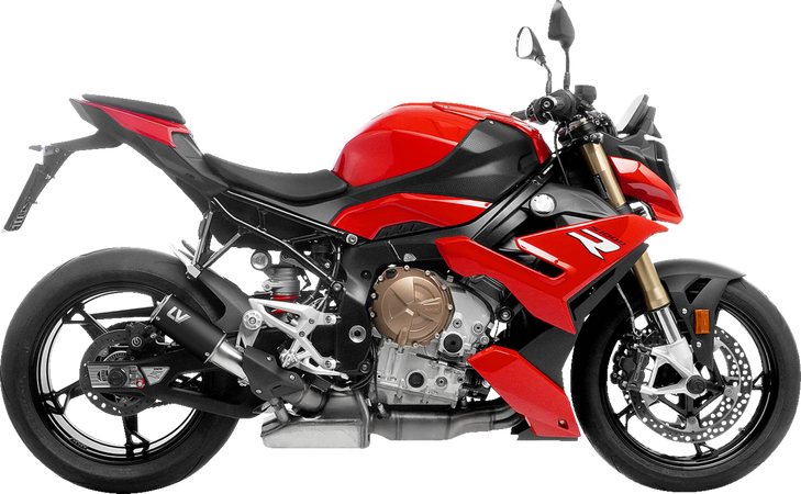 Leovince Lv Corsa Slip-On Muffler - Black 15407Bu