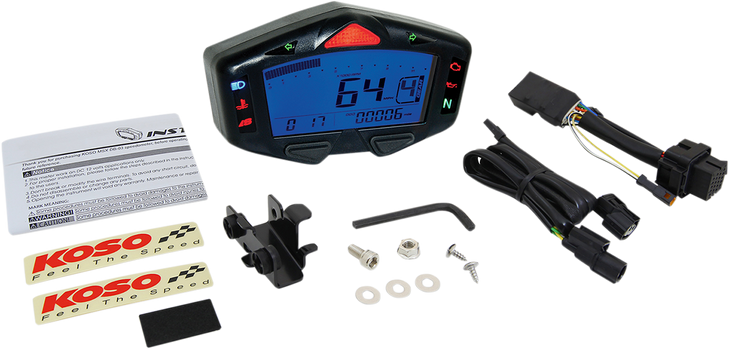 Koso North America Db-03R Digital Lcd Meter - Honda Grom Ba038900