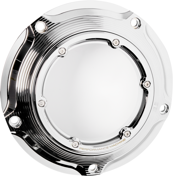 Performance Machine (Pm) Derby Cover - Chrome - Touring 0177-2083M-Ch