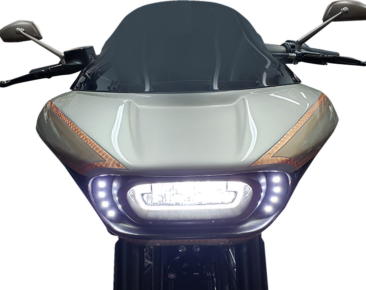 Paul Yaffe Bagger Nation Daytime Running Light Kit - Black Pyo:Qplk-B