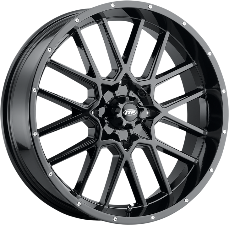 Itp Wheel - Hurricane - Front/Rear - Black - 20X6.5 - 4/137 - 4+2.5 (+10 Mm) 2022517705B
