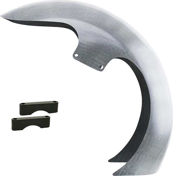 Paul Yaffe Bagger Nation Dei Front Fender - Oem - 16"-19" Wheel - With Black Adapters - Touring Models Dei-Oem-B