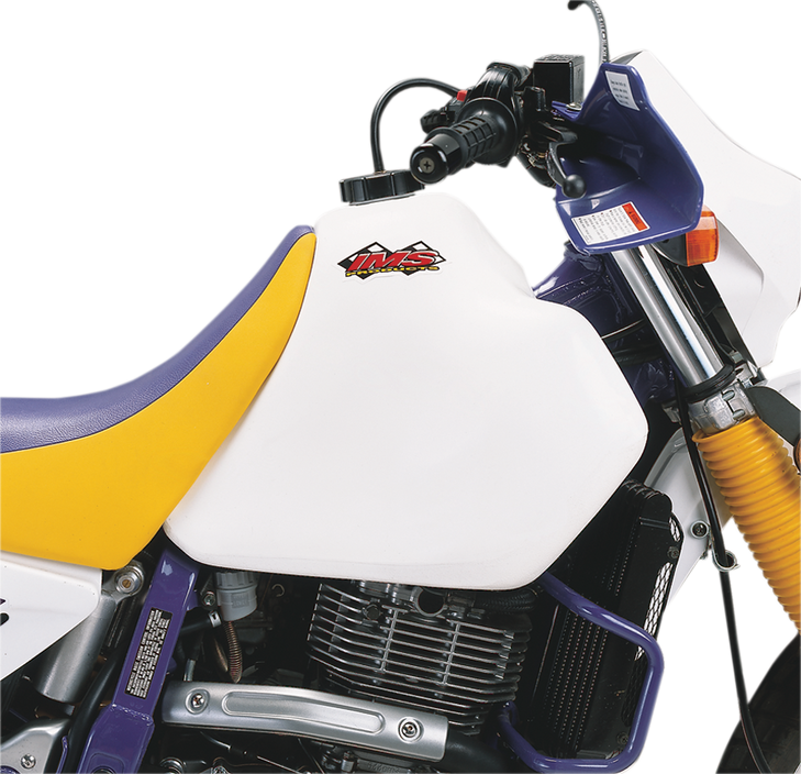 Ims Products Inc. Large-Capacity Gas Tank - White - Suzuki - 3.5 Gallon 115514-W1