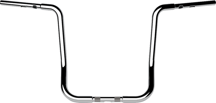 Handlebar - Twin Round - 1-1/4" X 16" - Chrome La-7347-16
