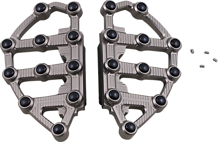 Arlen Ness Mx Passenger Floorboards - Titanium 06-876