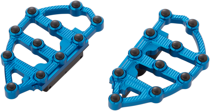 Arlen Ness Mx Passenger Floorboards - Blue 06-897