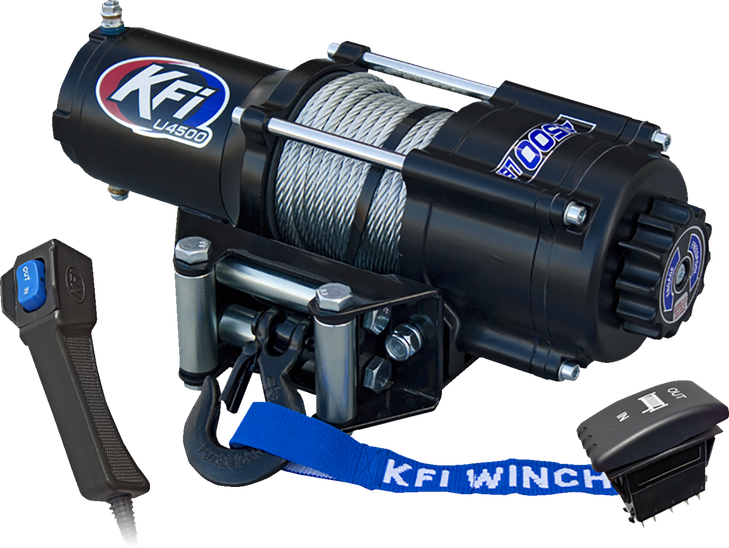 Kfi Products U45-R2 Winch - 4500 Lb - Steel Cable U45-R2
