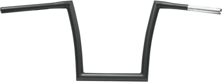 Todd'S Cycle Handlebar - Strip - Fat Bobber - 1-1/4" - 14" Rise - Flat Black 0601-3134