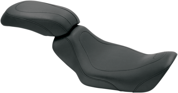Mustang Tripper Solo Seat - Tuck And Roll - Dyna 76580