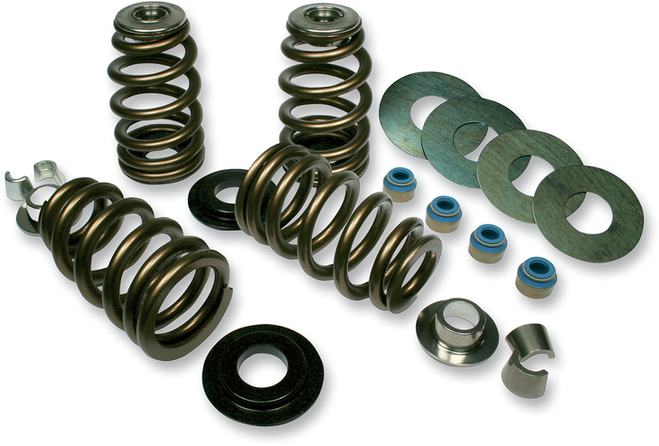 Feuling Oil Pump Corp. Valve Spring Kit - High Load Beehive With Ti Retainers - Tc With Se Heads 1201