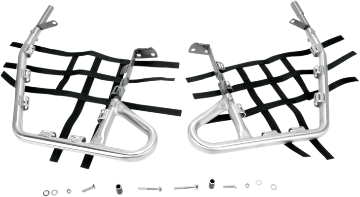 Dg Performance Nerf Bars - Trx 450R - Natural/Black 60-2450