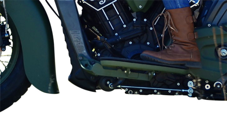 Klock Werks Floorboard Mounting Kit - Indian Kws-04-0050