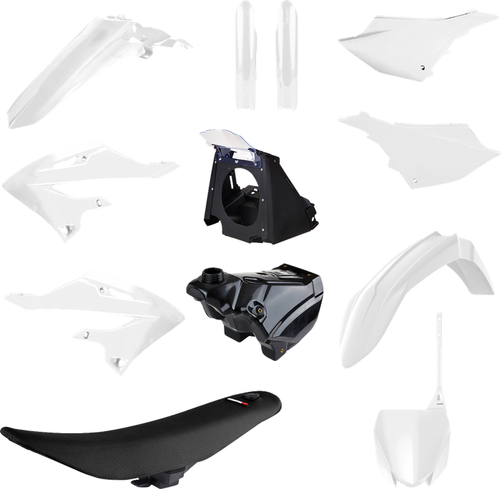 Complete Body Kit - Black/White - Yz 250 91572