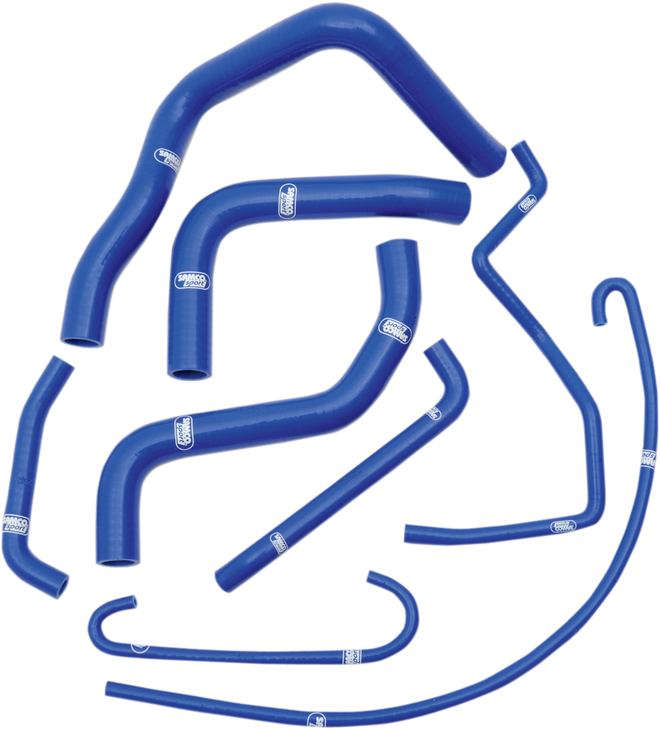 Samco Sport Radiator Hose Kit - Blue - Suzuki Suz41-Bl