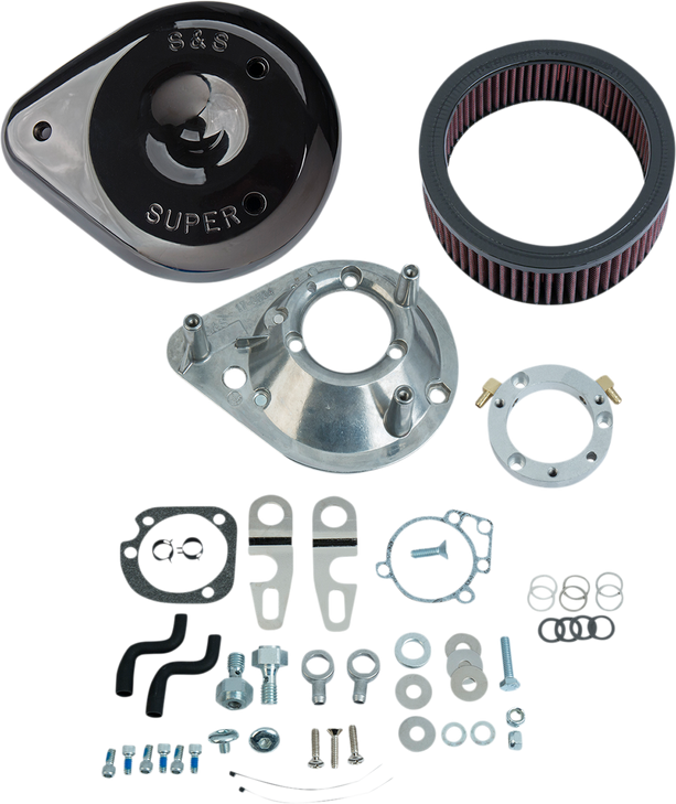 S&S Cycle Teardrop Air Cleaner - Gloss Black 170-0307E