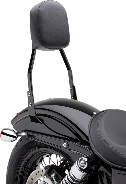 Cobra Standard Sissy Bar - Black - Softail 602-1151B