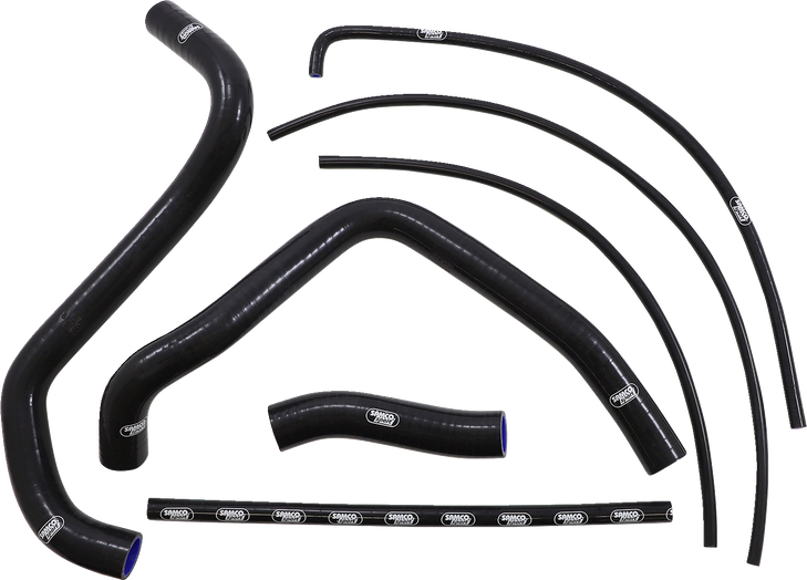 Samco Sport Radiator Hose Kit - Black - Suzuki Suz-72-Bk