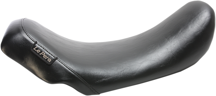Le Pera Bare Bones Solo Seat - Smooth - Black - Dyna '06-'17 Lgk-001