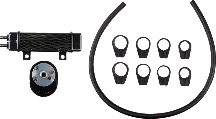 Jagg Oil Coolers Oil Cooler Kit - Vertical - Slimline 750-1200-0323