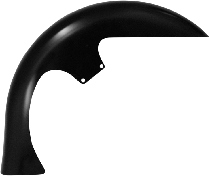 Klock Werks Level Front Fender Kit - For Raked Frames - Black - Steel - 26" Kwf-01-0250-2014
