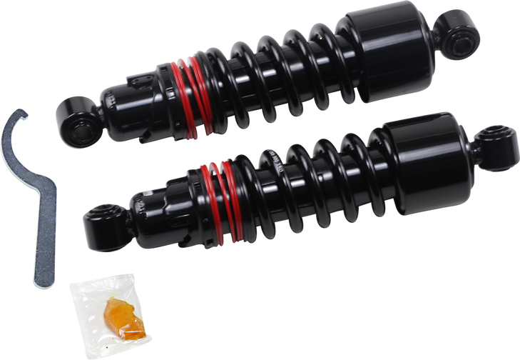 Burly Brand Slammer Plus Shocks - Black - Fxd B28-1207B