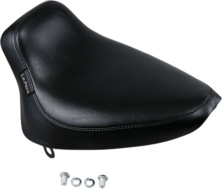 Le Pera Silhouette Solo Seat - Smooth - Black - Softail '84-'99 Lgn-850