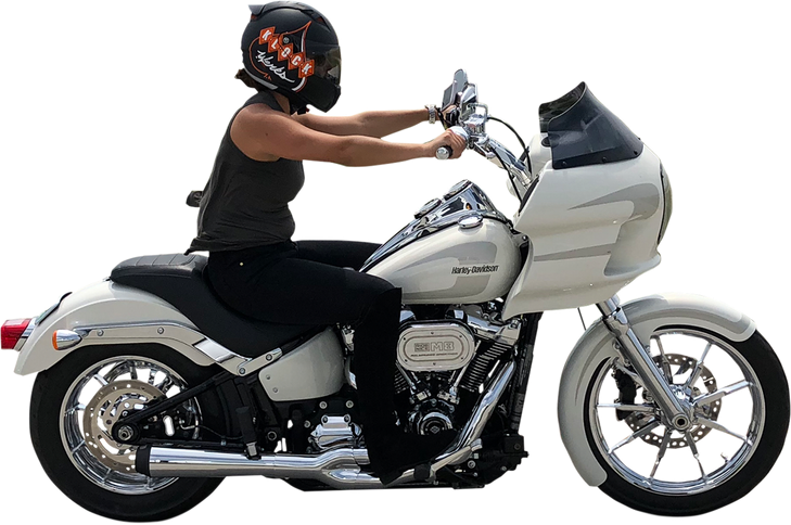 Klock Werks Wrapper Fender Kit - W/ Satin Blocks - Steel - 19" Kwf-02-0491