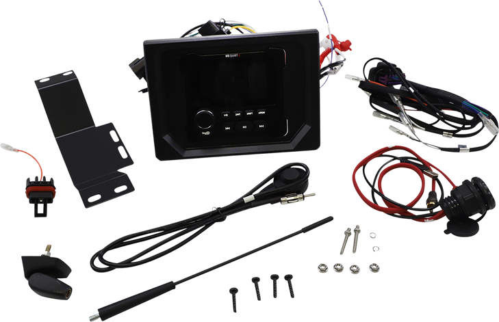 Mb Quart Radio Kit - Dash - Polaris Mbqg-Rad1