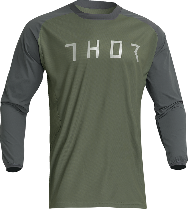 Thor Terrain Jersey - Army/Charcoal - 2Xl