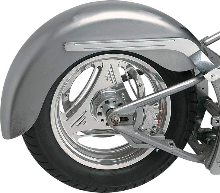 Russ Wernimont Designs Long Shot Custom Rear Fender For Swingarm Frames - 8.5" W X 43.25" L 380358