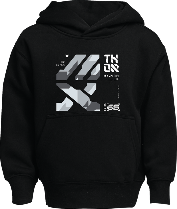 Youth Forge Pullover Hoodie - Black - Large