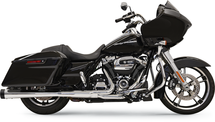 Bassani Xhaust Dnt Megaphone Muffler - Chrome/Black 1F572Dnt5