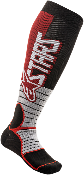 Mx Pro Socks - Burgandy/Black - Medium 4701520-301-Sm