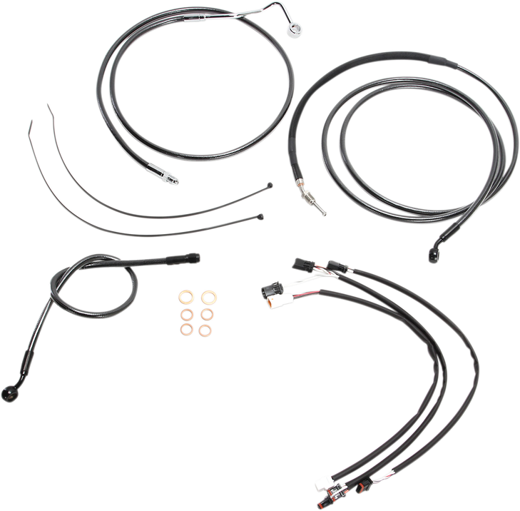 Magnum Shielding Black Pearl Upper Handlebar Installation Kit 487881