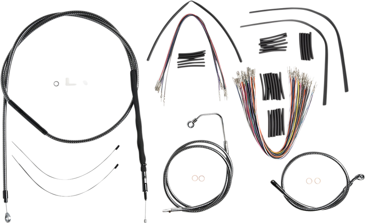 Magnum Shielding Karbonfibr Designer Handlebar Installation Kit 787361