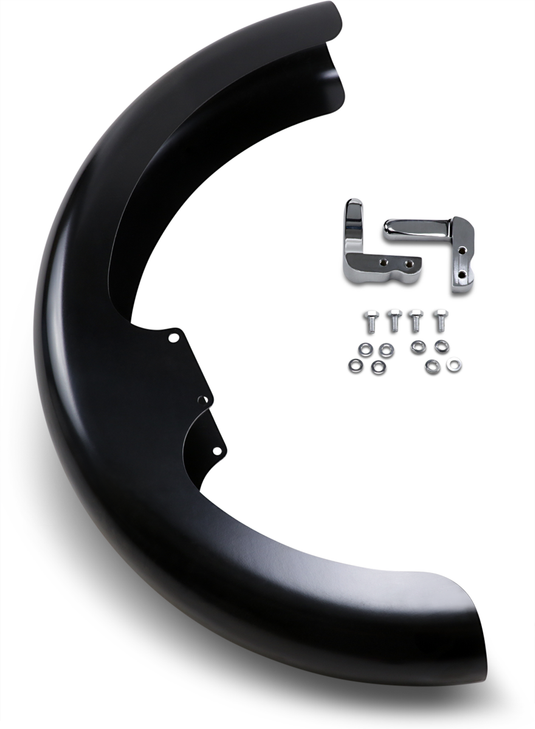 Klock Werks Wrapper Fender Kit - W/ Chrome Blocks - Steel - 19" Kwf-03-0016