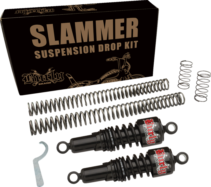 Burly Brand Suspension Kit - Slammer - Black B28-1007B