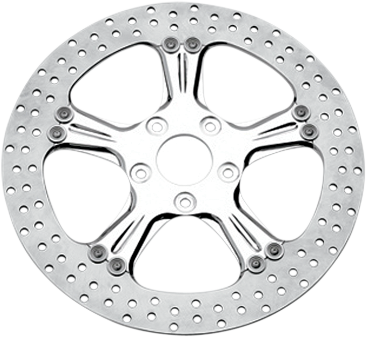 Performance Machine (Pm) Brake Rotor - 11.5" - Wrath - Chrome 0133-1522Wras-Ch