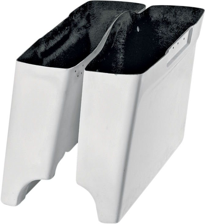 Cycle Visions Saddlebag - W/ Exhaust Cut-Out - Right Cv7261