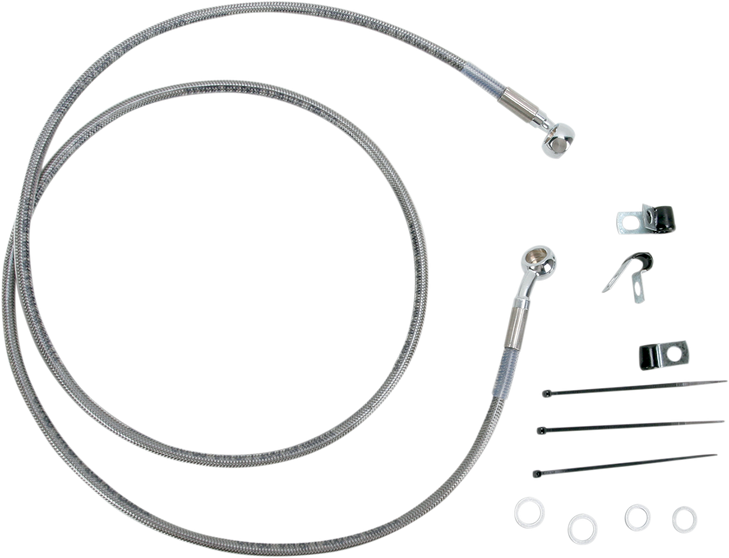Drag Specialties Line Brk Fr00-07Flst Ss+8