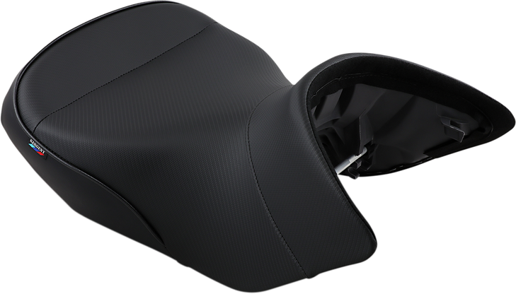 Sargent World Sport Performance Seat - Black - Carbon Fx - R1200 '04-'13 Ws-546F-19