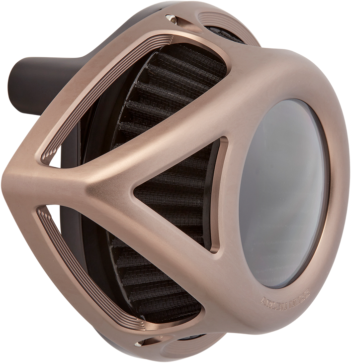 Arlen Ness Clear Tear Air Cleaner Kit - Titanium 600-007